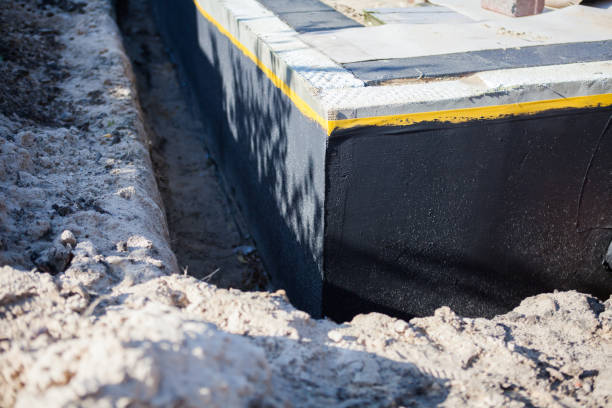 Professional Interior Drainage System technician working in Milton, GA